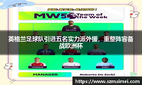 英格兰足球队引进五名实力派外援，重整阵容备战欧洲杯