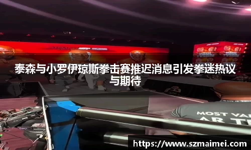 泰森与小罗伊琼斯拳击赛推迟消息引发拳迷热议与期待
