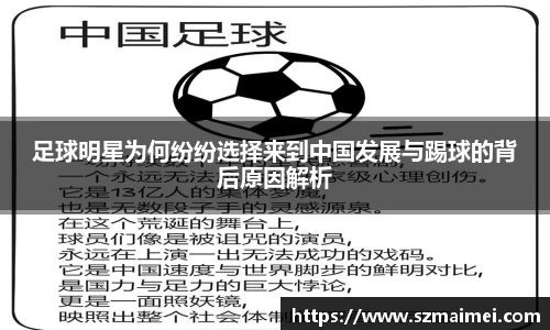 足球明星为何纷纷选择来到中国发展与踢球的背后原因解析
